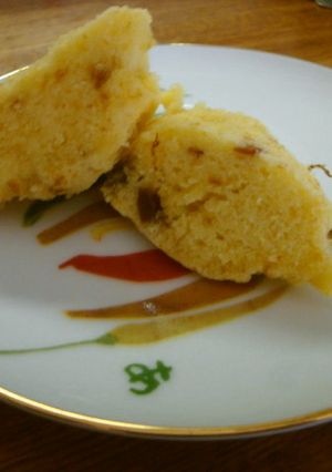梅酒やシロップ漬け残り梅の簡単蒸しケーキ-レシピのメイン写真
