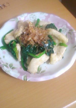 鶏肉とほうれん草のボリュームお浸し-レシピのメイン写真