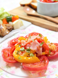 ✿焼きパプリカと生ハムのマリネ✿-レシピのメイン写真