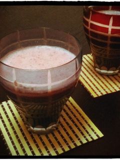 酸っぱい苺で☆苺のスムージー-レシピのメイン写真