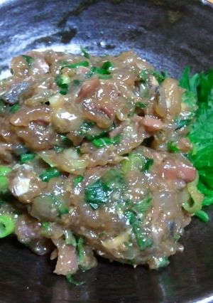鯵のなめろう-レシピのメイン写真