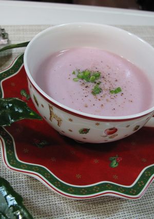 クリスマスに華を添える~ポタージュ~-レシピのメイン写真