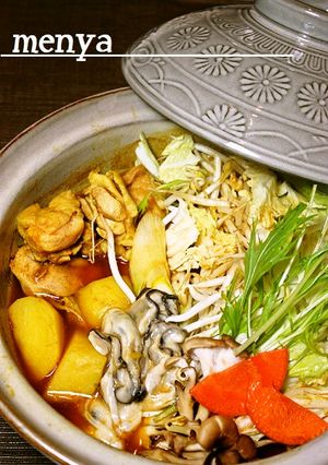 牡蠣のピリ辛カレー鍋♪-レシピのメイン写真