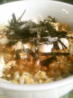 簡単*納豆クリームチーズ丼-レシピのメイン写真