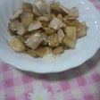 大根とベーコンの炒め物