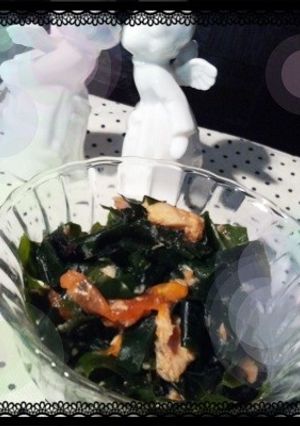 簡単名品！？わかめツナトマトあえ-レシピのメイン写真