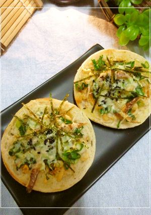うどんスープの素でかき揚げ風トースト-レシピのメイン写真