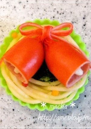 *キャラ弁＊クリスマスベルの作り方-レシピのメイン写真