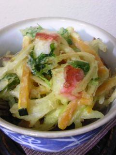 かまぼこかき揚げそば-レシピのメイン写真