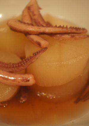大根とゲソのうま煮-レシピのメイン写真