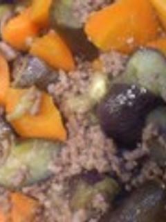 ひき肉となすのそぼろ煮-レシピのメイン写真