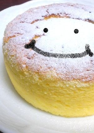簡単　材料3つ✩スフレチーズケーキ-レシピのメイン写真