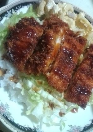 ソースチキンカツ(*´д｀*)ディッシュ-レシピのメイン写真
