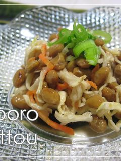 そぼろ納豆-レシピのメイン写真