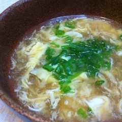 รูปของ 簡単！5分で作る美味しい中華たまごスープ