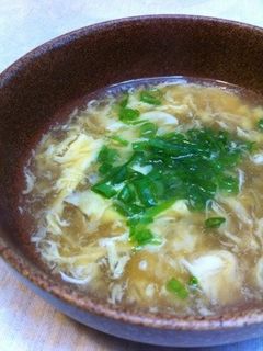 簡単!5分で作る美味しい中華たまごスープ-レシピのメイン写真