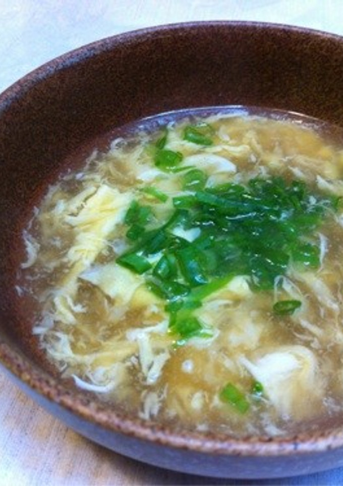 簡単！5分で作る美味しい中華たまごスープ-レシピのメイン写真