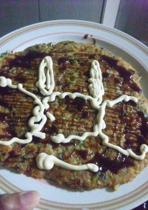 超ヘルシ—野菜たっぷり豆腐お好み焼き-レシピのメイン写真
