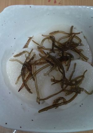 長いもと切昆布の煮物-レシピのメイン写真