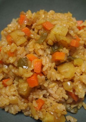 炊き込みカレーごはん-レシピのメイン写真