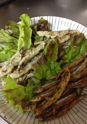 ワカサギの唐揚げ☆カレー味＆磯辺味-レシピのメイン写真