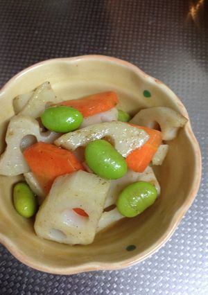 蓮根のバターソテー-レシピのメイン写真