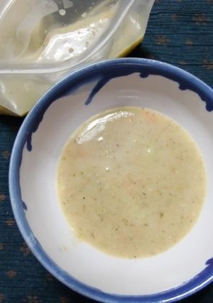 かわいい孫のための離乳食①-レシピのメイン写真