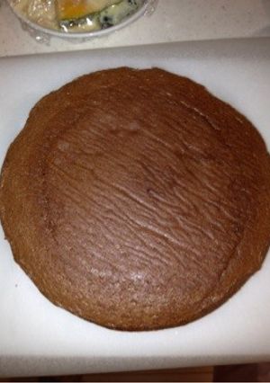 クリスマスに 簡単ココアスポンジケーキ♪-レシピのメイン写真