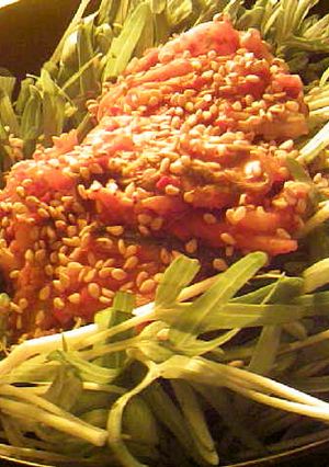 空芯菜のキムチ和え-レシピのメイン写真