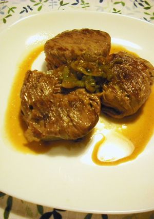 蓮根の牛肉巻き-レシピのメイン写真