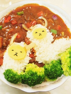 ❤アルパカカレー(◔ε ◔ ❀ノ♪-レシピのメイン写真