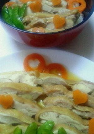 たまには〜やさしい味の鶏肉と人参煮物-レシピのメイン写真