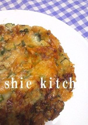 ネバネバで!オクラと納豆のチーズチヂミ-レシピのメイン写真