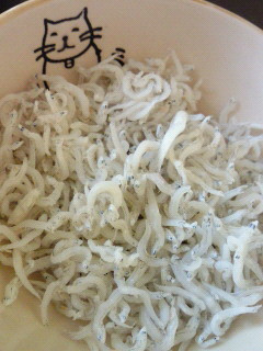 我が家のちりめんの食べ方♪-レシピのメイン写真