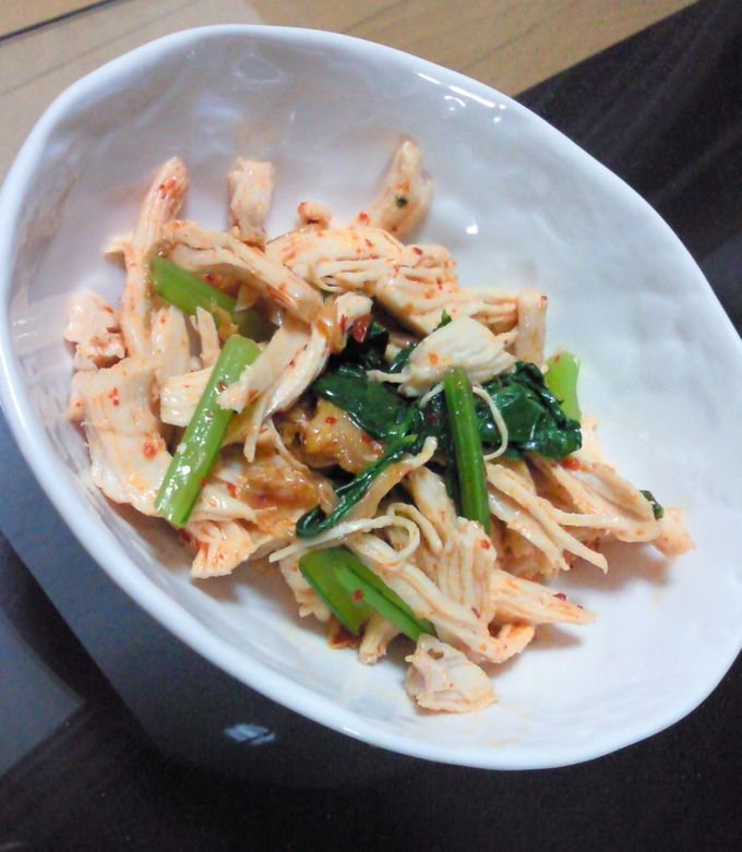 韓国風蒸し鶏-レシピのメイン写真