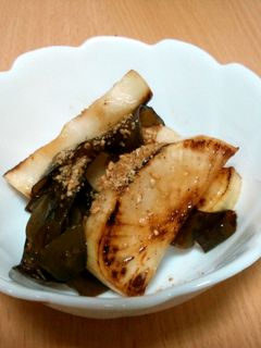 大根の漬物と昆布炒め-レシピのメイン写真