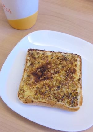 簡単！ふりかけトースト-レシピのメイン写真