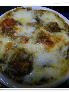 残ったカレーで焼きカレー-レシピのメイン写真