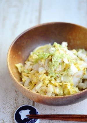 サラダ感覚で♪白菜のマスタード和え-レシピのメイン写真