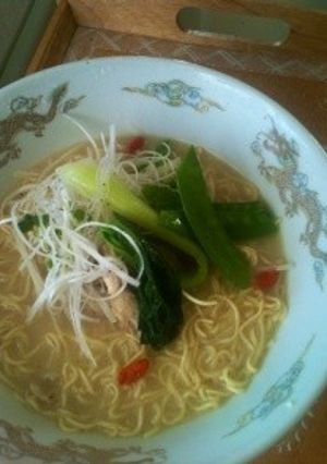 マルちゃん正麺チキンとんこつラーメン-レシピのメイン写真