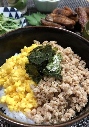 ダマにならない鶏そぼろ☆-レシピのメイン写真
