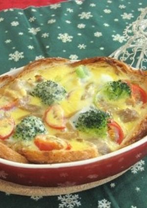 ★簡単★クリスマスキッシュ-レシピのメイン写真