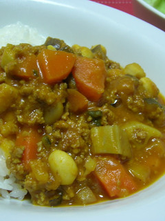 野菜と豆のキーマカレー!-レシピのメイン写真