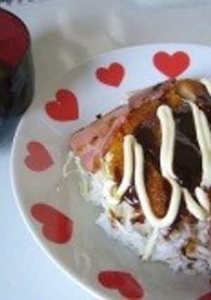 ミンチ天丼♪-レシピのメイン写真