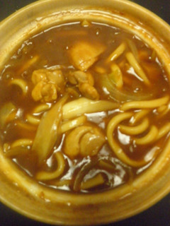 土鍋で簡単・カレーうどん!-レシピのメイン写真