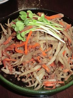 簡単☆ひき肉きんぴらごぼう☆-レシピのメイン写真