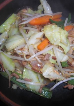 カロリーダウンな野菜炒め-レシピのメイン写真