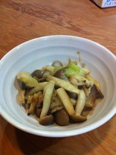 簡単*きのこのネギ塩いため-レシピのメイン写真