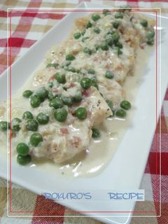 ➏ ♬チキンとベーコンのクリーム煮♪ ➏-レシピのメイン写真