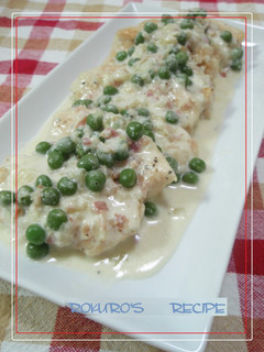 ➏ ♬チキンとベーコンのクリーム煮♪ ➏-レシピのメイン写真